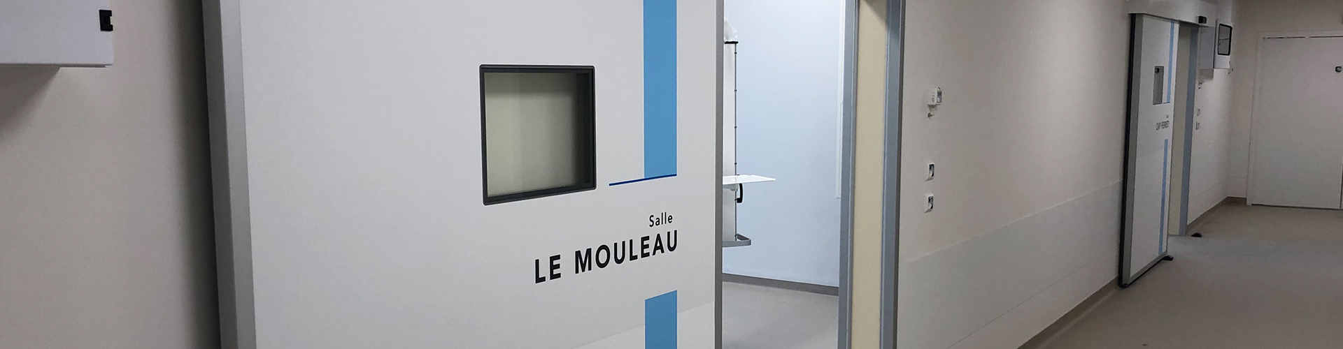 porte étanche à l'air hôpital