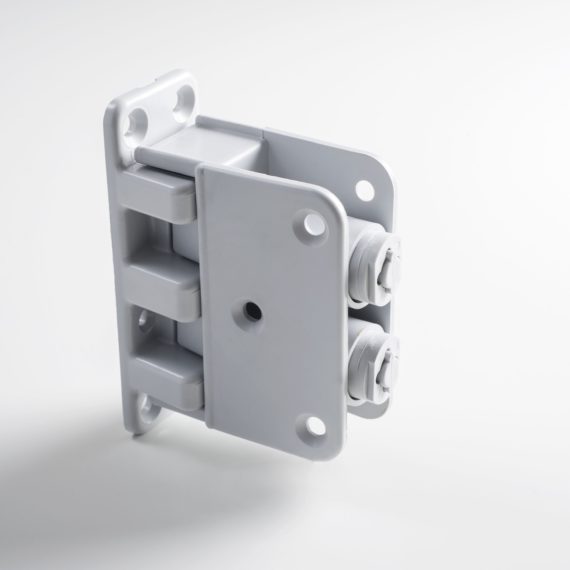 composite two-way door hinge