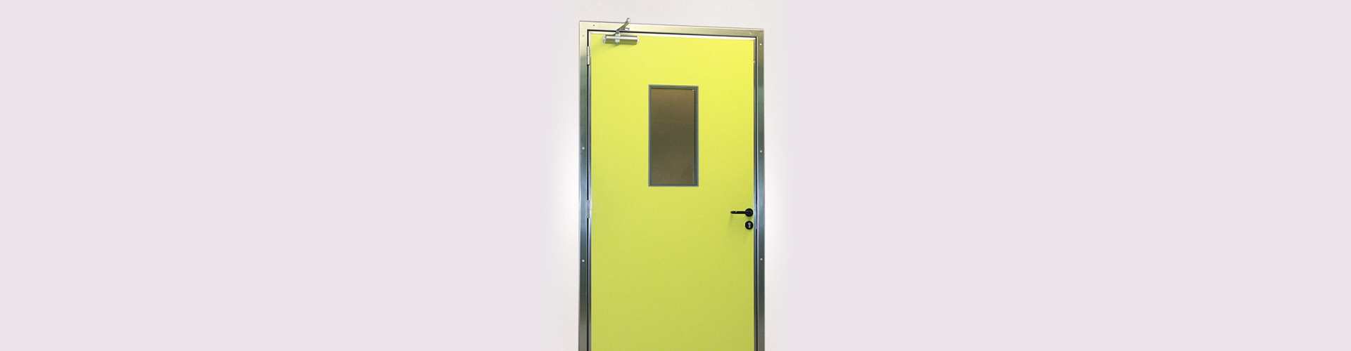 SPENLE semi-insulated yellow service door