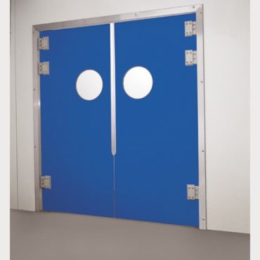 Double-swing doors polyethylene and semi-insulated - Spenle