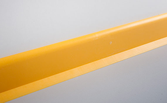 yellow polyethylene wall protection rail