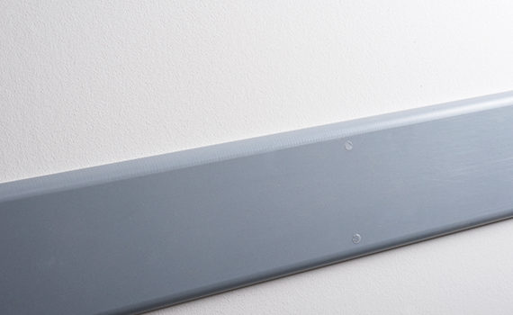 gray food wall plinth impact protection
