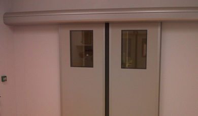 double porte coulissante SPENLE avec vitres