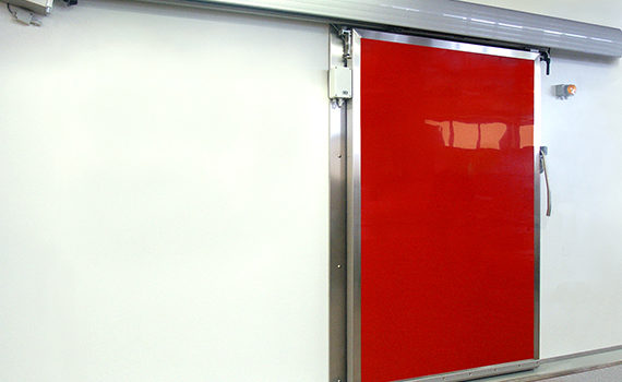 SPENLE red sliding isothermal door