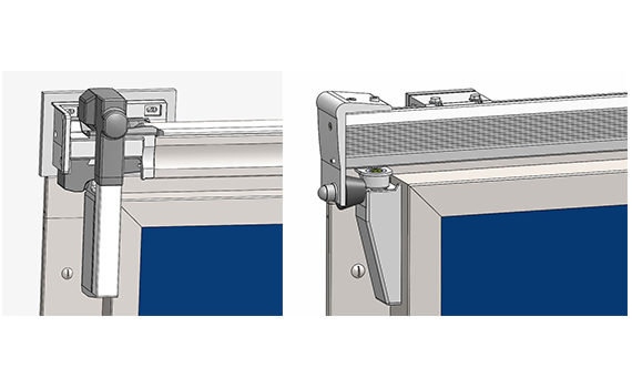 SPENLE sliding isothermal door leaf drawing